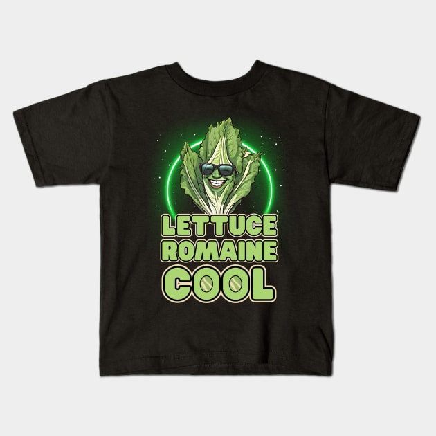 Lettuce Romaine Cool Kids T-Shirt by Kenny The Bartender's Tee Emporium
